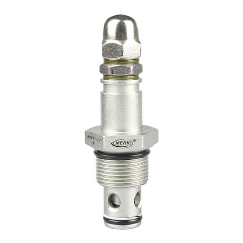 Válvula reguladora de fluxo - MDVE-12 - Wenzhou Meric Hydraulic Technology Co.,Ltd - de agulha / com volante / com rosca