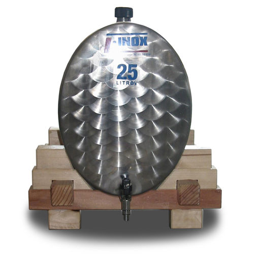 Tanque de armazenamento - L - INOX d.o.o. - para leite / para vinho / suco de fruta