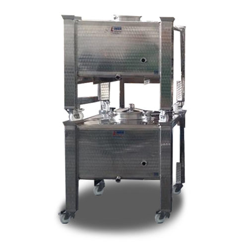Tanque retangular - L - INOX d.o.o. - de armazenamento / para vinho / em aço inoxidável