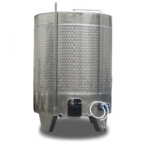 Tanque de vinificação - L - INOX d.o.o. - para vinho / em aço inoxidável / cilíndrico