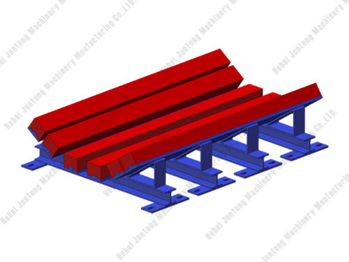 Mesa de impacto para estação de carregamento de esteira transportadora - A51 - HeBei JunTong Machinery