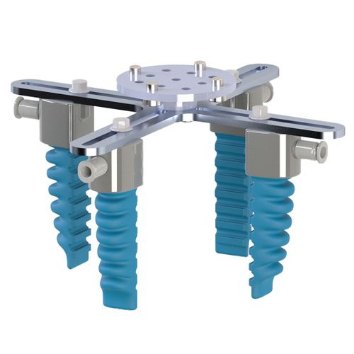 Garra de preensão pneumática - SoftGripping - flexível / de 4 dedos / para robô industrial