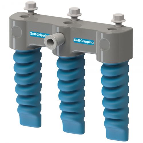 Garra de preensão pneumática - SoftGripping - flexível / de 3 dedos / para a indústria automotiva