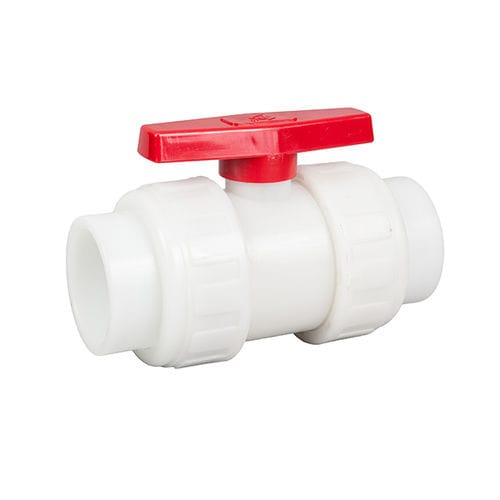 Válvula de esfera - Q61F-6S - Ningbo Baodi Plastic Valve Co., Ltd. - manual / de controle / para ácidos