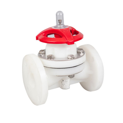 Válvula de diafragma - G41F-6S - Ningbo Baodi Plastic Valve Co., Ltd. - manual / de controle de vazão / para água