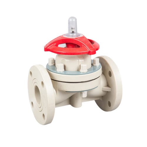 Válvula de diafragma - G41F-6S - Ningbo Baodi Plastic Valve Co., Ltd. - manual / de controle de vazão / para água