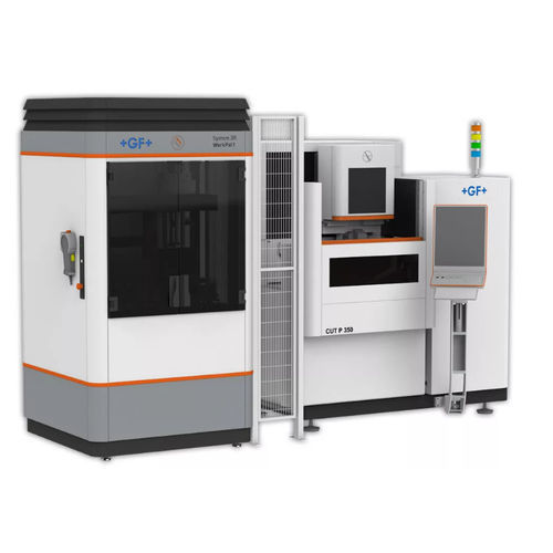 Trocador de paletes automático - WorkPal 1 - GF Machining Solutions - para centro de usinagem