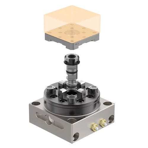 Mandril de fixação de peças de alta precisão - MacroNano - GF Machining Solutions - pneumático
