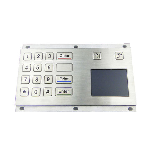 Touchpad industrial - MKA-18-P - MATE TECHNOLOGY SHENZHEN LIMITED - para a indústria alimentícia / para indústria específica / para aplicações médicas
