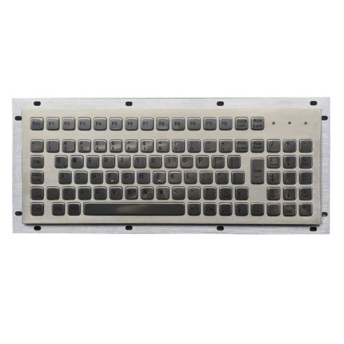 Teclado resistente a impactos - MKA-95-N - MATE TECHNOLOGY SHENZHEN LIMITED - embutido / com teclas mecânicas / 95 teclas