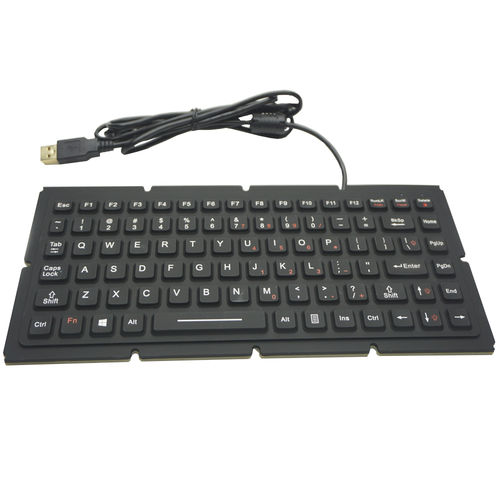 Teclado embutido - MKB-86-L - MATE TECHNOLOGY SHENZHEN LIMITED - capacitivo / 86 teclas / industrial