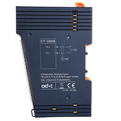 Módulo de entrada de 8 canais - CT-3808 - ODOT Automation - analógico / ModBUS RTU / Modbus TCP