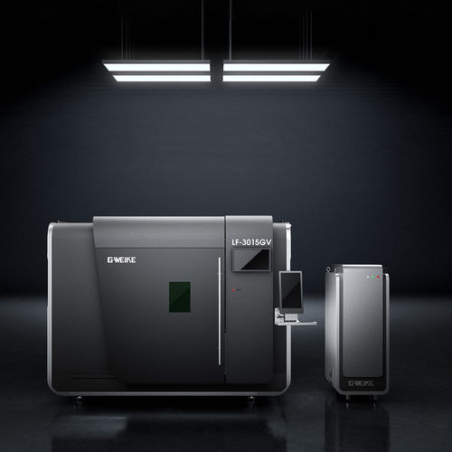 Máquina de corte a laser de fibra - GV series - GWEIKE LASER - para chapas / para chapas metálicas / com servoacionamento
