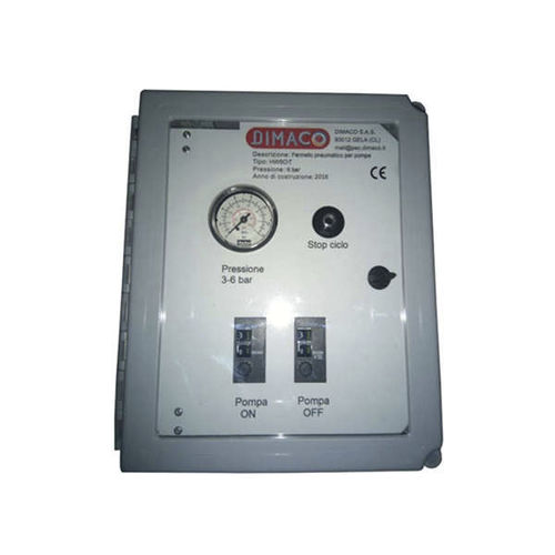 Painel de controle para bomba - Dimaco - pneumático / automático