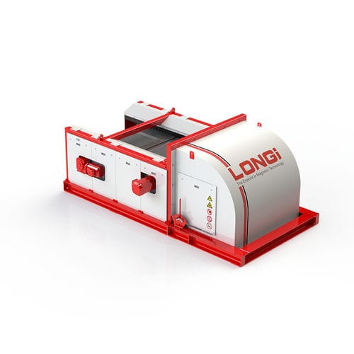 Separador de metais - LES - LONGi Magnet Co., Ltd - de materiais secos / por correntes de Focault / para a indústria de reciclagem