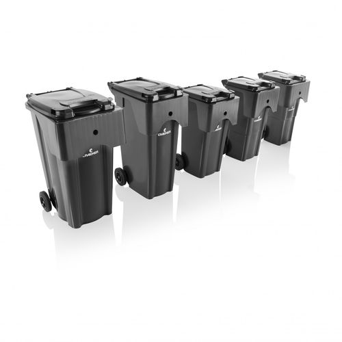 Lixeira em PEAD - DU - Craemer GmbH - para resíduos industriais / para resíduos domésticos / para papel