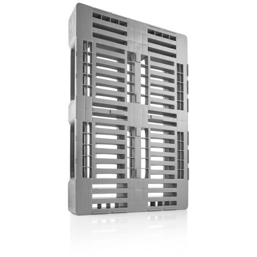 Palete em plástico - EURO H1 - Craemer GmbH - com plataforma aberta / multivias / para aplicações higiênicas