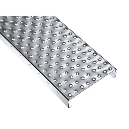 Grade de piso em alumínio - BN-O33 series - Lichtgitter GmbH - em aço / em aço inoxidável / em chapa perfurada