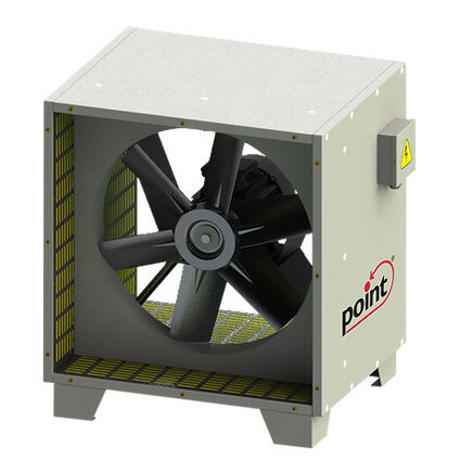 Ventilador IP55 - P-HAF series (pressurisation) - POINT KLIMA - axial / 380 Vca / com motor elétrico