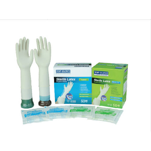 Luva de trabalho - TOP GLOVE INTERNATIONAL SDN BHD - para a indústria farmacêutica / de proteção mecânica / em látex