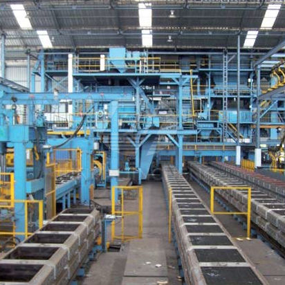 Linha de processamento - clay sand - Qingdao Binhai Jincheng Foundry Machinery Co., Ltd.