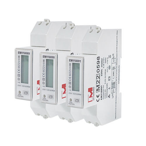 Medidor de energia elétrica RS-485 - EM1180 series - IVY METERING - monofásico / para trilho DIN / residencial
