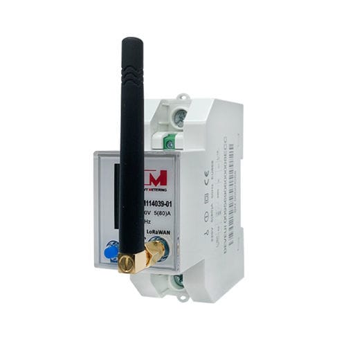 Medidor de energia elétrica monofásico - EU868MHz - IVY METERING - para trilho DIN / de parede / residencial