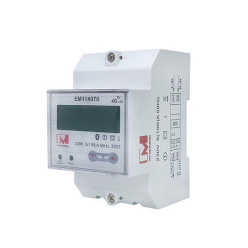 Medidor de energia elétrica monofásico - EM114070  - IVY METERING - para trilho DIN / com saída de pulsos / com display LCD