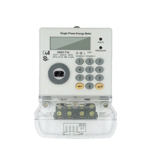 Medidor de energia elétrica monofásico - EM124043  - IVY METERING - para trilho DIN / RS-485 / com saída de pulsos