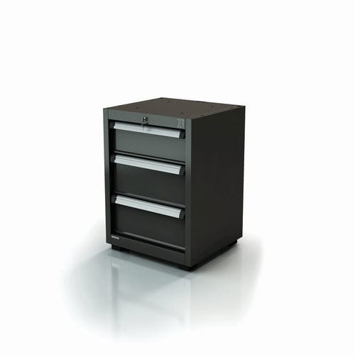 Armário para oficina - AR-356.11 - DEA WORKLAB SRL - com pés / com 3 gavetas / em poliéster