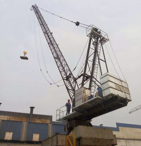 Guindaste com torre - CCTL80A(D3019) - Dahan Technology Co., Ltd. - fixo / com lança elevatória / para obras