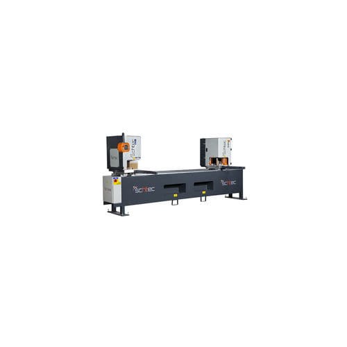 Máquina estacionária de solda de cabeça dupla - WD 720 - SCHTEC MACHINERY - automática / para PVC / para perfis