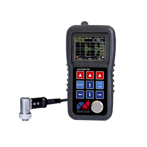 Medidor de espessura ultrassônico - SAUT500D-SW - S.A.M.A. ITALIA SRL - portátil / digital / com calibração automática