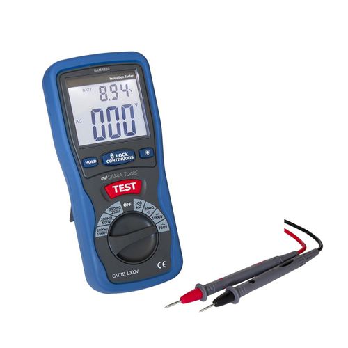 Testador de isolamento - SAMR500 - S.A.M.A. ITALIA SRL - portátil / digital