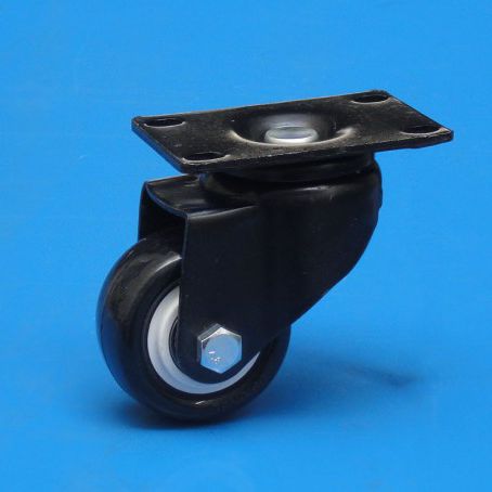 Rodízio giratório - JMA series - JM Aluminum Profile Accessories Co., Limited - com placa de fixação / com freio / para perfis de alumínio