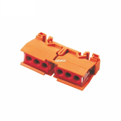 Borne para trilho DIN - ESE-773 - YUEQING AIBEIKEN ELECTRIC CO., LTD. - push-in / de plástico / compacto