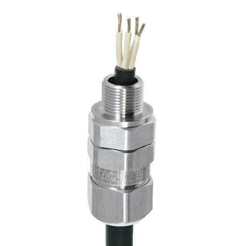 Prensa-cabo em aço inoxidável - TE1FU - CMP Products - à prova de explosão / IP68 / IP66