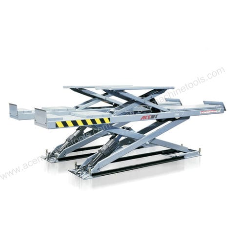 Elevador automotivo pantográfico - ACE35A/40A/50A - ACE Machine Tools Co., Ltd. - eletro-hidráulico / para carros / 220 V