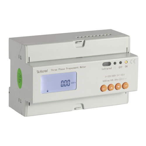 Medidor de energia elétrica trifásico - ADL300-EY - ACREL CO., LTD. - para trilho DIN / RS-485 / 50 Hz