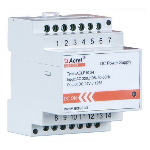 Fonte de alimentação elétrica para trilho DIN - ACLP10-24 - ACREL CO., LTD. - CA/CC / com saída simples