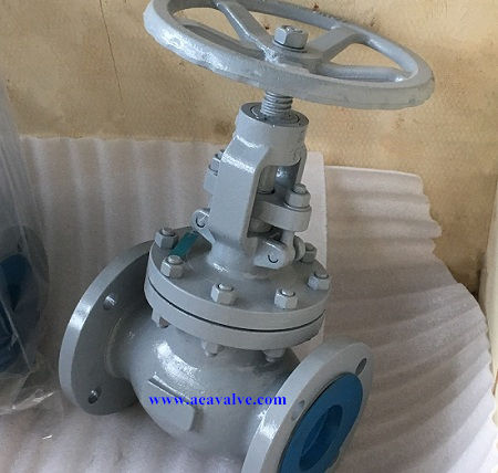Válvula globo - CL series - WENZHOU AEA VALVE CO., LTD. - com volante / em aço / ANSI
