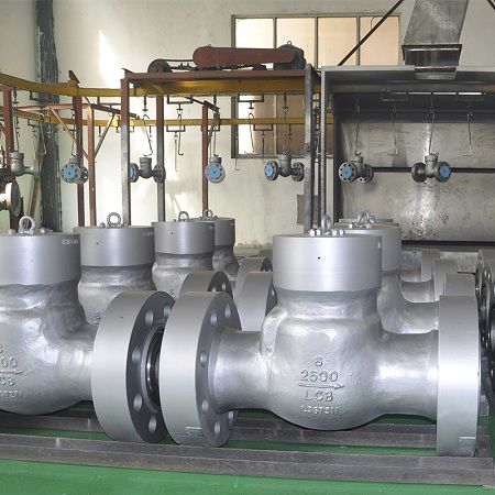 Válvula de retenção em aço - CL series - WENZHOU AEA VALVE CO., LTD. - com vedação de pressão