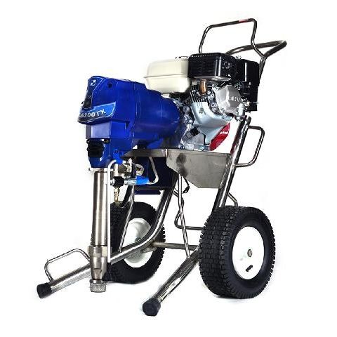 Máquina de pulverização móvel - GP-6300TX  - Fuzhou Hvban Mechanical Equipments Co., Ltd. - de tinta / airless / em inox