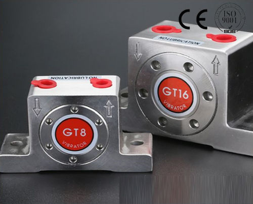 Motovibrador pneumático - Ningbo Hi-Tech Smart Machinery Co., Ltd. - rotativo / com turbina / de rolos