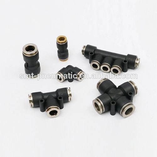 Conexão pneumática - Ningbo Hi-Tech Smart Machinery Co., Ltd. - rápida / cotovelo / em T