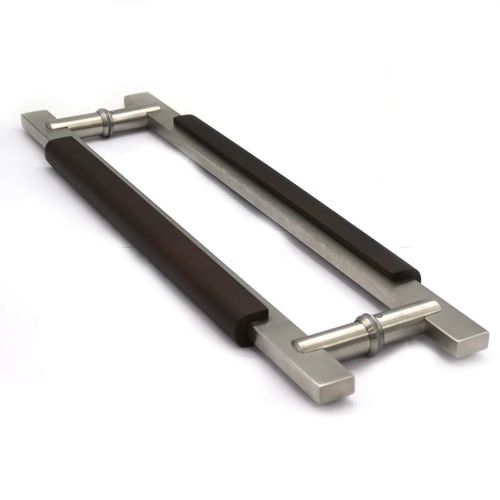 Puxador para porta de vidro - HB-257 - ALLY HARDWARE CO., LIMITED - tipo alça / tubular / em aço inoxidável