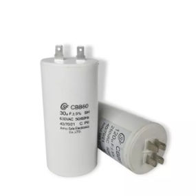 Capacitor de potência - CBB60 - ANHUI SAFE ELECTRONICS Company - autorreparável / de ondulação / padrão