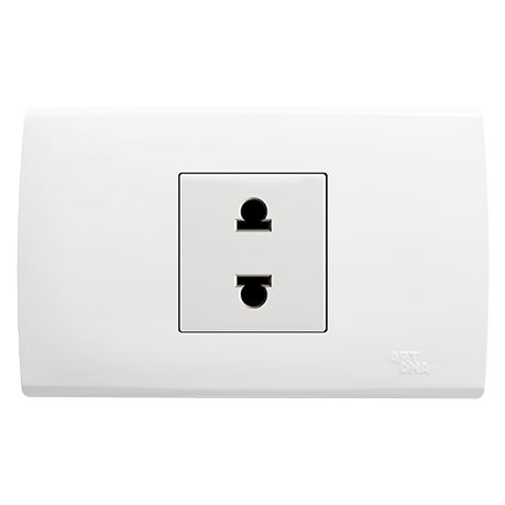 Tomada de parede - A83 series - Zhongshan Gamder Electric Appliance Co., Ltd. - de instalação em quadro / tripolar / 2 polos