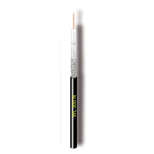 Cabo elétrico coaxial - WL300N - Cavel - RF / isolado / redondo