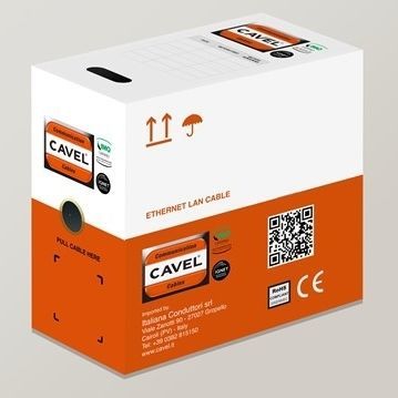Cabo de dados - LAN6NV - Cavel - LAN / U/UTP / resistente a UV